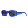 Vintage Uv400 Rectangle Polarized Acetate Sunglasses 2022